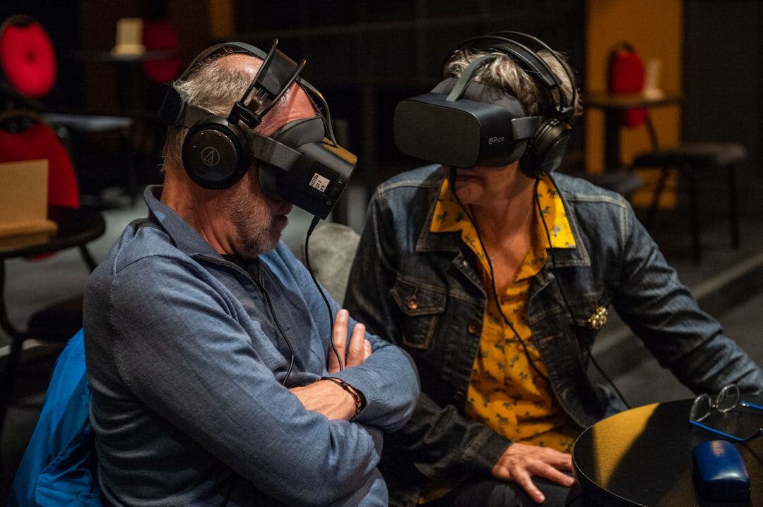 virtual reality team game